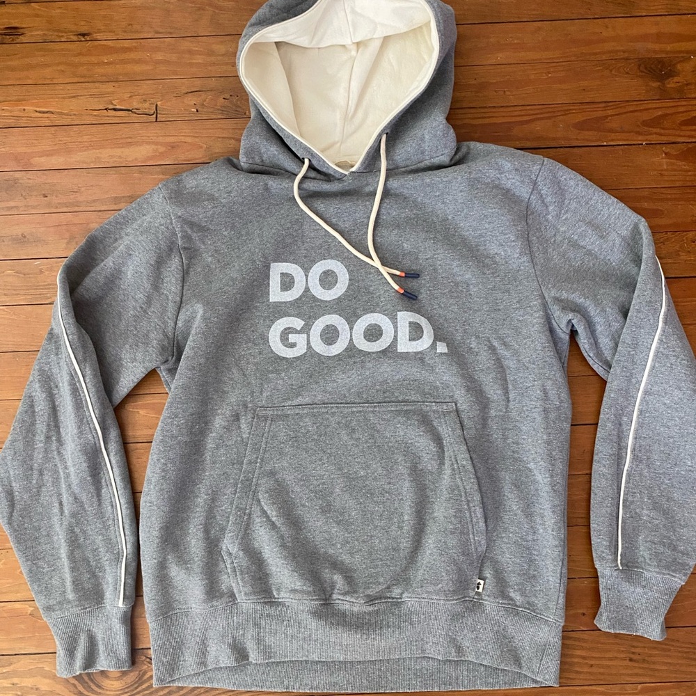 Cotopaxi Mens Do Good Hoodie Medium Gray